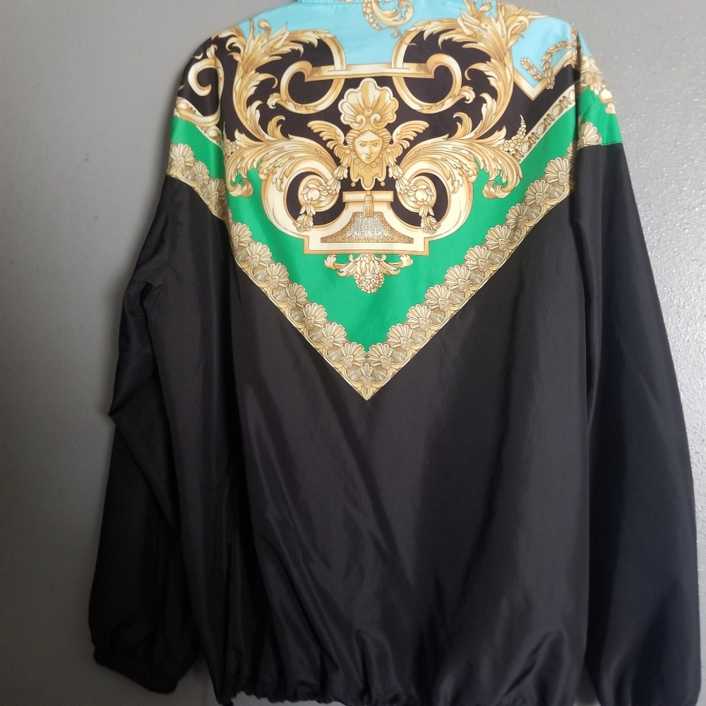 Versace Baroque Windbreaker Jacket - image 2